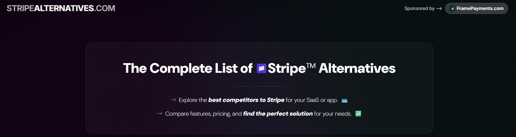 stripealternatives